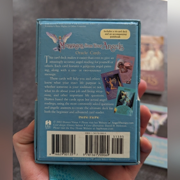 Doreen Virtue Messages from your angels 44 card oracle deck + angels book - Picture 4 of 6